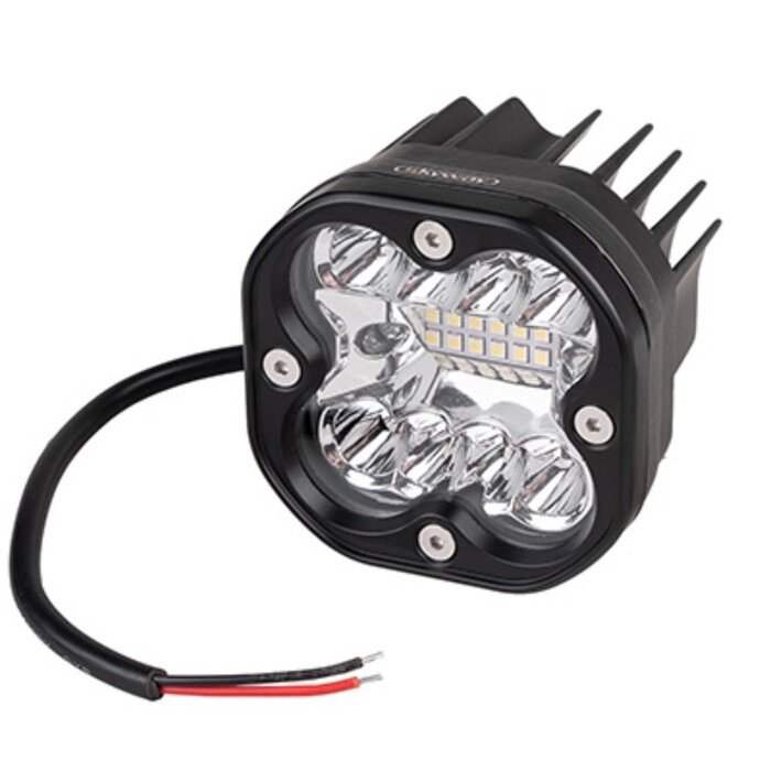 Фара светодиодная OFF ROAD, SKYWAY, 78х78х65мм, 12V/30V, 14W, 6000К, 20 диодов, ближний от компании Интернет-гипермаркет «MALL24» - фото 1