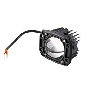 Фара светодиодная Skyway OFF ROAD, 81х63х57мм, прямоугольная,12V/24V,15W, 6000K/3000K, 2 диода 975