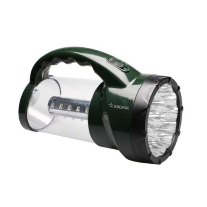 Фонарь-светильник аккумуляторный КОСМОС, Accu AP2008L-LED 24LED + 19LED, АКБ, 4В, 2А. ч от компании Интернет-гипермаркет «MALL24» - фото 1