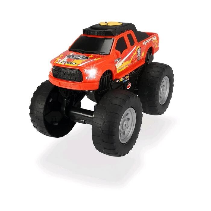 Ford Raptor Рейсинговый монстр-трак, моторизированный 25,5 см красный, свет/звук от компании Интернет-гипермаркет «MALL24» - фото 1