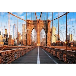 Фотообои "Бруклинский мост" M 483 (4 полотна), 400х270 см