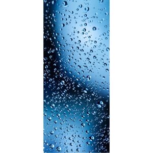 Фотообои "Дождь за окном" С-047 (1 полотно), 95x220 см