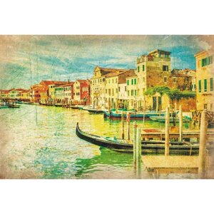 Фотообои "Фреска Венеция" M 732 (3 полотна), 300х200 см