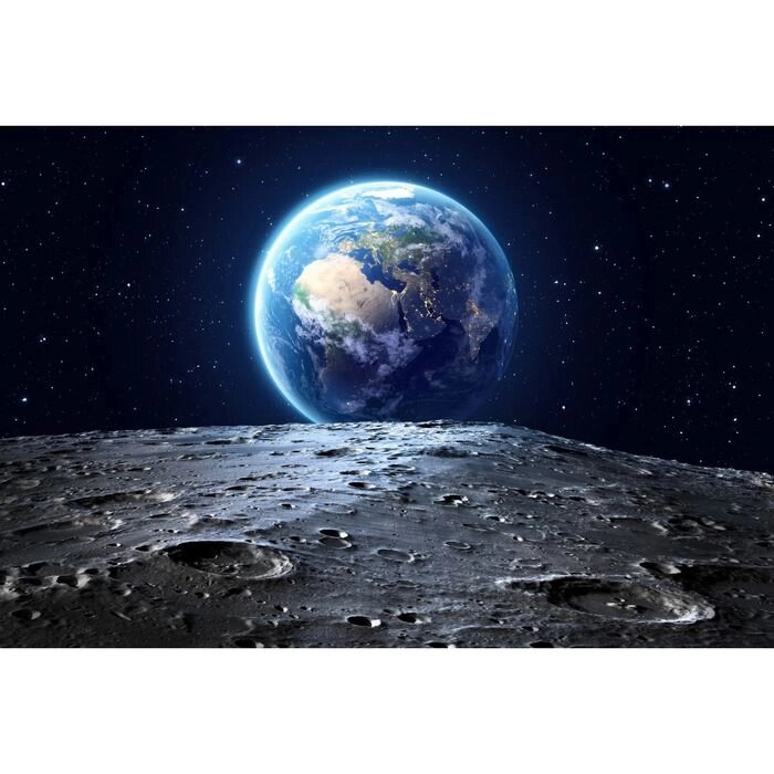 Фотообои "Голубая планета" M 485 (4 полотна), 400х270 см от компании Интернет-гипермаркет «MALL24» - фото 1