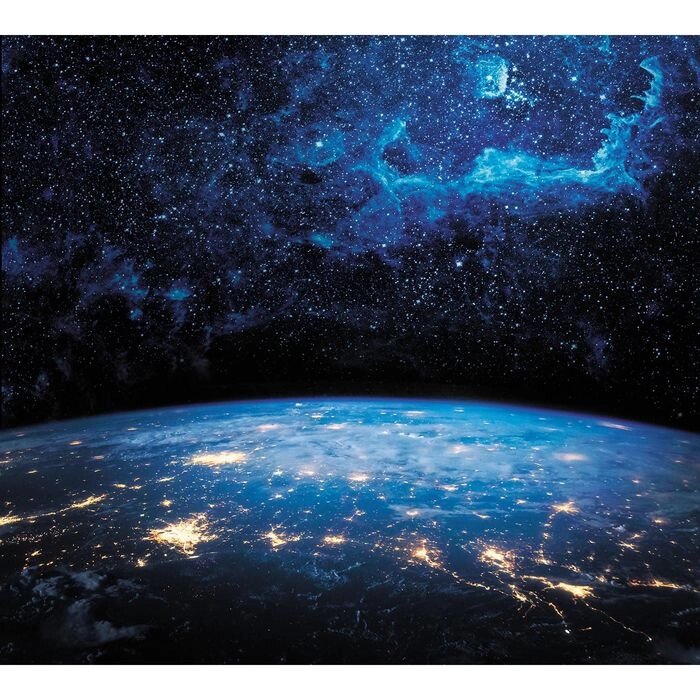 Фотообои "Вид земли из космоса" 6-А-632 (2 полотна), 300x270 см от компании Интернет-гипермаркет «MALL24» - фото 1