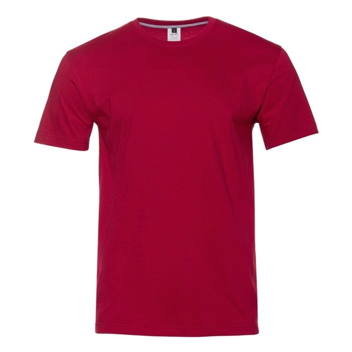 Футболка мужская, размер 5XL, цвет бордовый от компании Интернет-гипермаркет «MALL24» - фото 1