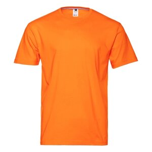 Футболка мужская, размер XXXL, цвет оранжевый
