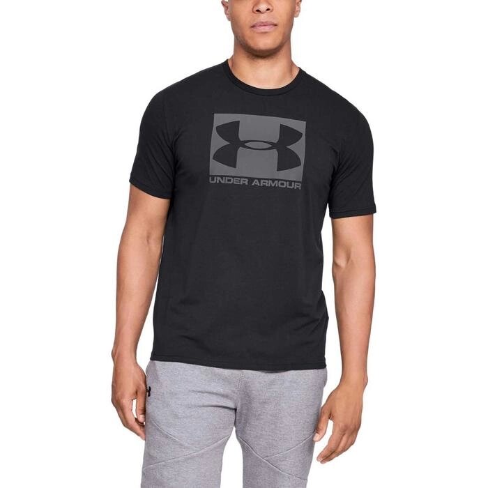 Футболка Under Armour Boxed Sportstyle Graphic Charged Cotton  Short Sleeve T-shirt, размер 46-48  ( от компании Интернет-гипермаркет «MALL24» - фото 1