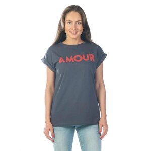 Футболка женская Amour, размер 50, цвет серый