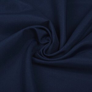 Габардин, длина 10 м, ширина 150 см, цвет тёмно-синий