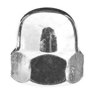 Гайка колпачковая DIN 1587, "ЗУБР", M8, оцинкованная, в упаковке 5 кг