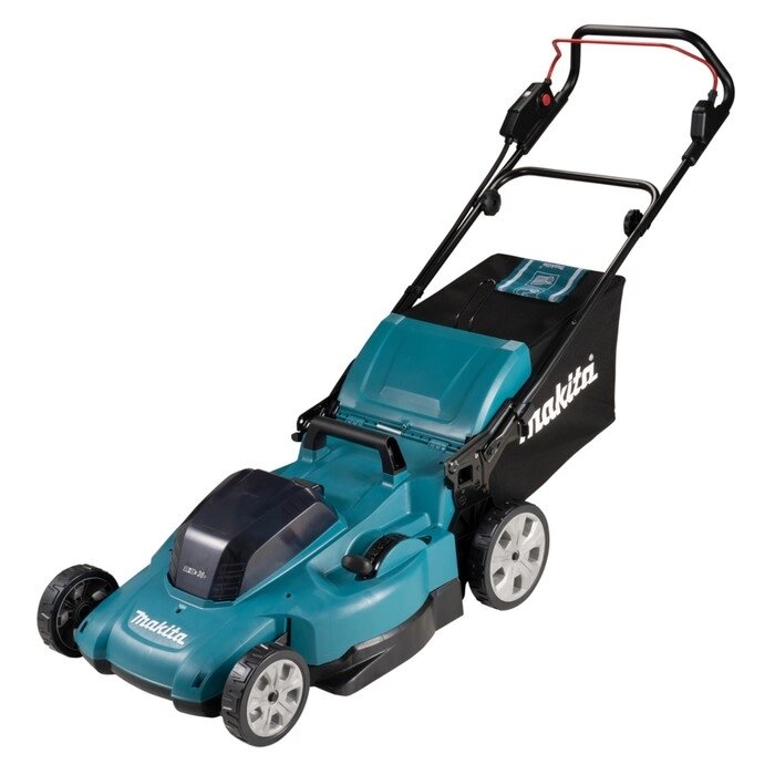 Газонокосилка аккумуляторная Makita DLM538Z, 2х18 В, шир./выс. 530/20-100 мм, БЕЗ АКБ/ЗУ от компании Интернет-гипермаркет «MALL24» - фото 1