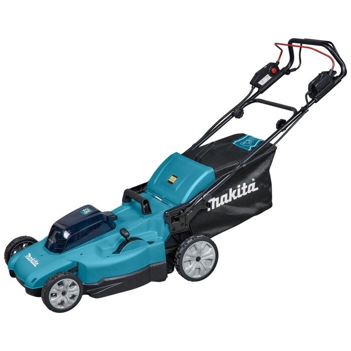 Газонокосилка аккумуляторная Makita DLM539Z, 2х18 В, шир./выс. 530/20-100 мм, БЕЗ АКБ/ЗУ от компании Интернет-гипермаркет «MALL24» - фото 1