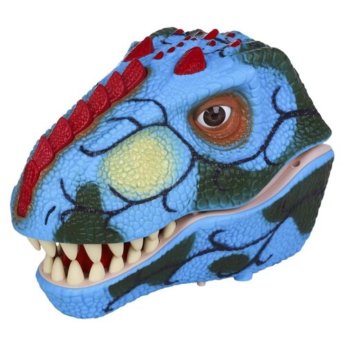 Генератор мыльных пузырей на руку, "Мир динозавров", "Тираннозавр", цвет синий
