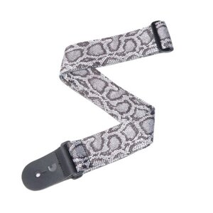 Гитарный ремень Planet Waves 50H10 Sublimation Printed полиэстер, имитация кожи змеи