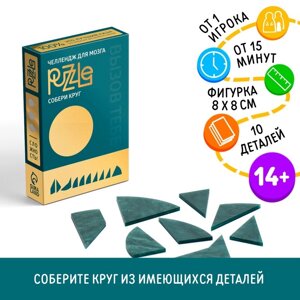 Головоломка PUZZLE "Собери круг", уровень 3