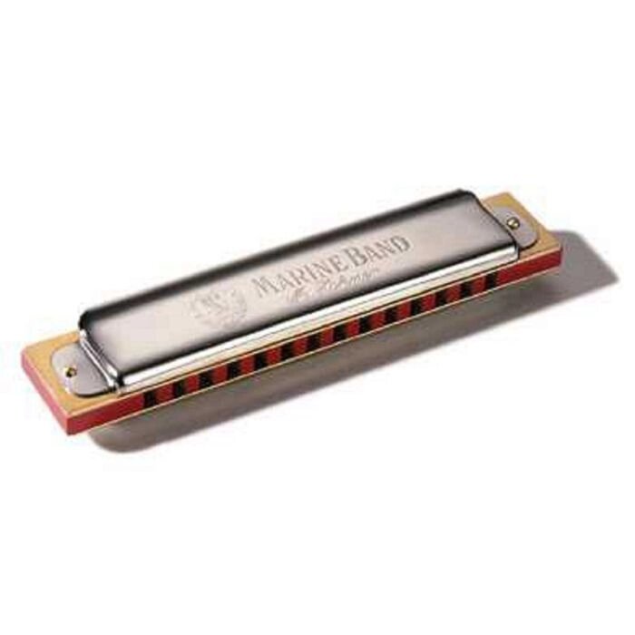 Губная гармошка Hohner M36508 Marine Band 365/28 G-major 28 ноты от компании Интернет-гипермаркет «MALL24» - фото 1