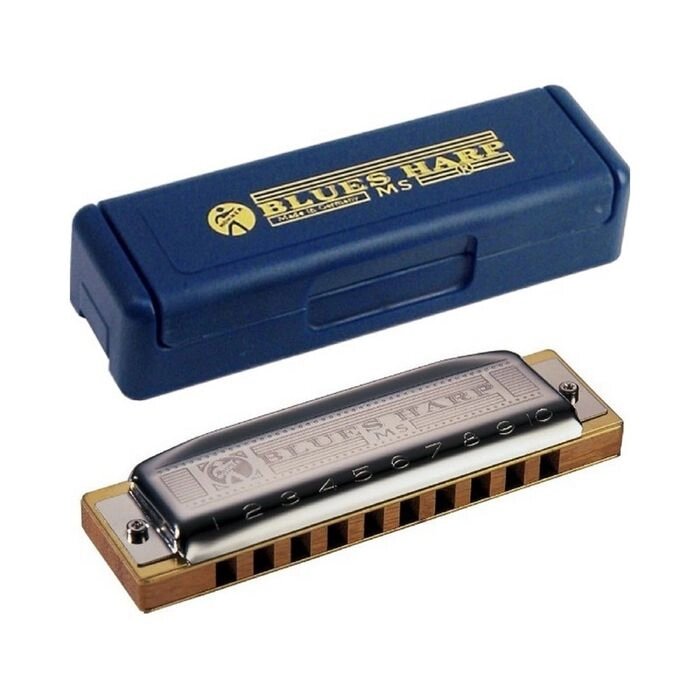 Губная гармошка Hohner M533016 Blues Harp C-major от компании Интернет-гипермаркет «MALL24» - фото 1