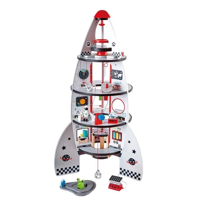 Игровой набор "Четырёхступенчатый космический корабль" от компании Интернет-гипермаркет «MALL24» - фото 1