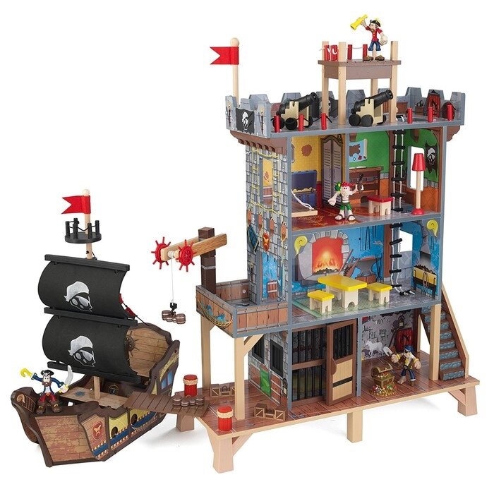 Игровой набор "Пиратский форт" от компании Интернет-гипермаркет «MALL24» - фото 1