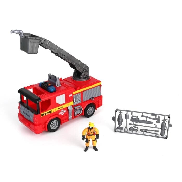 Игровой набор "Пожарная машина" от компании Интернет-гипермаркет «MALL24» - фото 1
