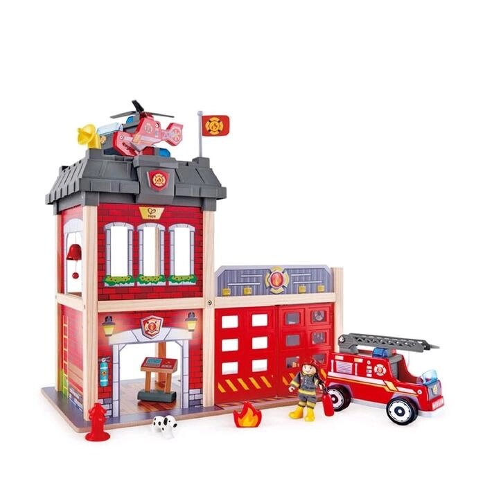 Игровой набор "Пожарная станция" от компании Интернет-гипермаркет «MALL24» - фото 1