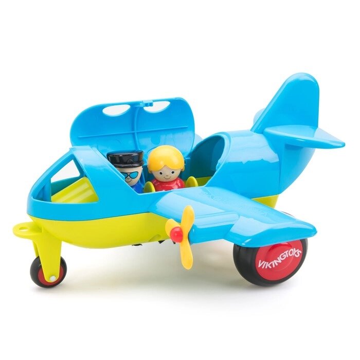 Игрушка "Модель самолета JUMBO", с 2 фигурками, новые цвета от компании Интернет-гипермаркет «MALL24» - фото 1