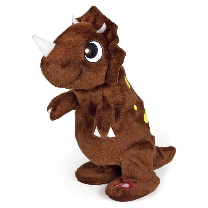 Интерактивная игрушка динозавр "Трицератопс" от компании Интернет-гипермаркет «MALL24» - фото 1