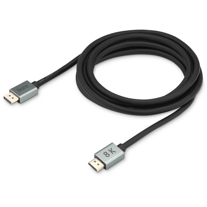 Кабель аудио-видео Buro DisplayPort (m)/DisplayPort (m) 1.5м. позолоч. конт. черный (BHP-DPP   107481 от компании Интернет-гипермаркет «MALL24» - фото 1