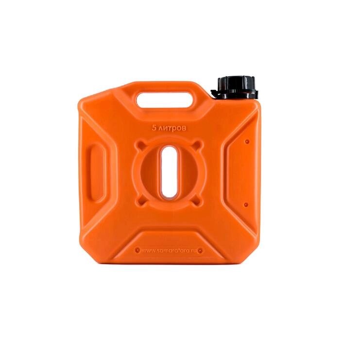 Канистра "Экстрим +" 5л, оранжевый, d горловины - 50 мм от компании Интернет-гипермаркет «MALL24» - фото 1