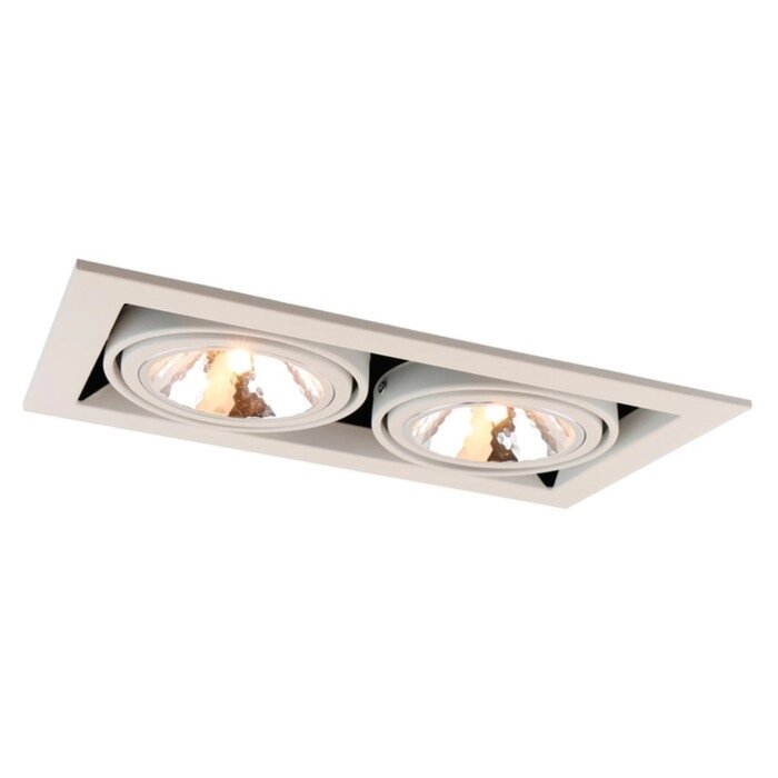 Карданный светильник Arte Lamp Cardani Semplice A5949PL-2WH, G9, 2х40 Вт, 20х35х8 см, белый от компании Интернет-гипермаркет «MALL24» - фото 1