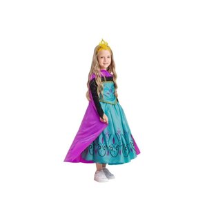 Карнавальный костюм "Эльза", платье-трансформер, жакет, диадема, р. 32, рост 122 см