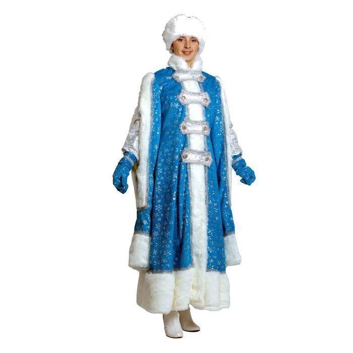 Карнавальный костюм "Снегурочка-боярыня", размер 44-48 от компании Интернет-гипермаркет «MALL24» - фото 1