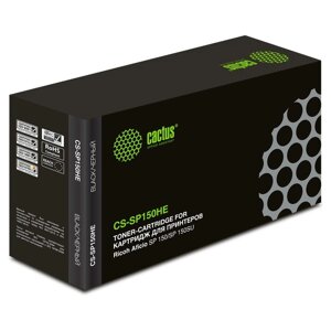 Картридж Cactus CS-SP150HE 408010, для Ricoh Aficio SP 150/SP 150SU, 1500стр, чёрный