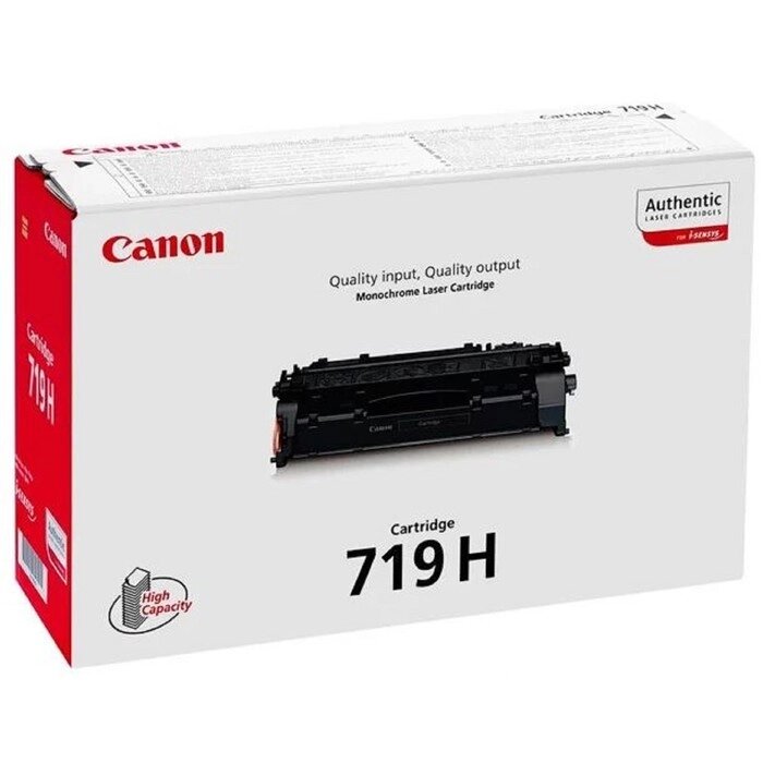 Картридж Canon 719H 3480B002 для i-Sensys MF5840/MF5880/LBP6300/LBP6650 (6400k), черный от компании Интернет-гипермаркет «MALL24» - фото 1