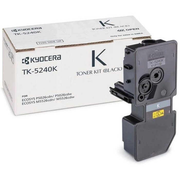 Картридж Kyocera TK-5240K 1T02R70NL0 (P5026cdn/cdw), для Kyocera (4000 стр.), чёрный от компании Интернет-гипермаркет «MALL24» - фото 1