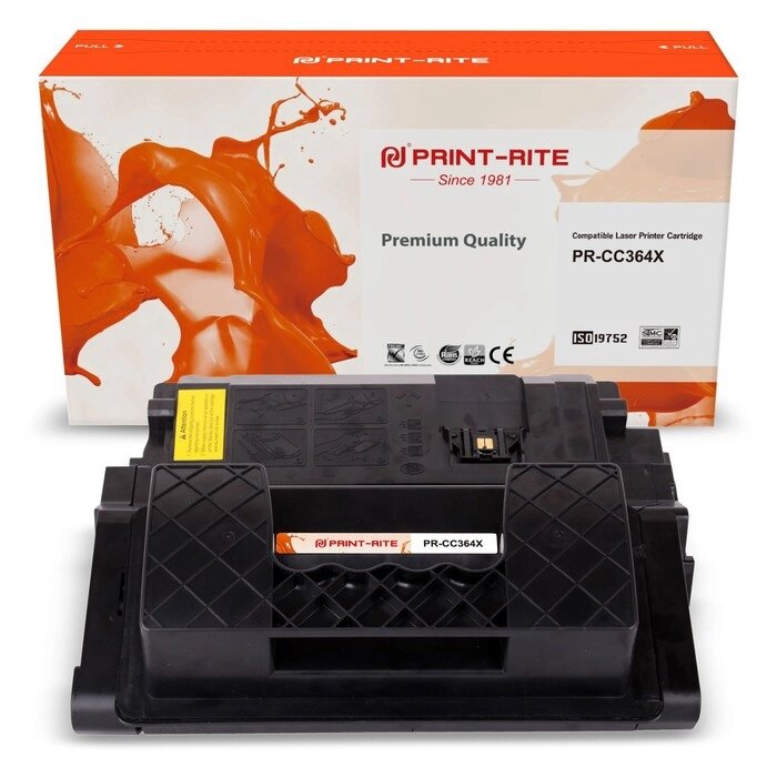 Картридж лазерный Print-Rite TFHA1KBPU1J PR-CC364X CC364X черный (24000стр.) для HP LJ P401   107632 от компании Интернет-гипермаркет «MALL24» - фото 1