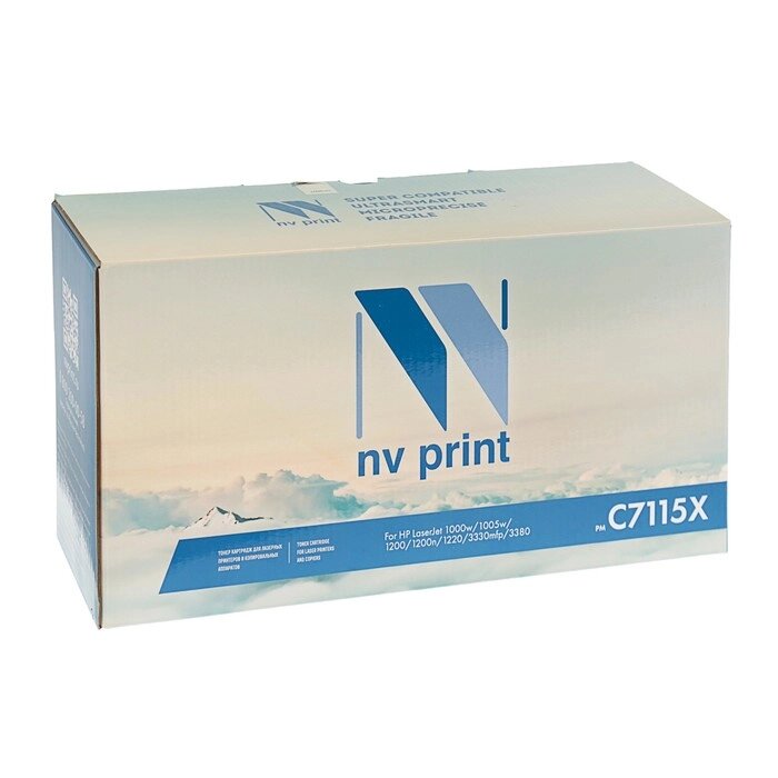 Картридж NV PRINT C7115X для HP LaserJet 1000w/1005w/1200/1200n/1220/3330mfp/3380 (3500k) от компании Интернет-гипермаркет «MALL24» - фото 1