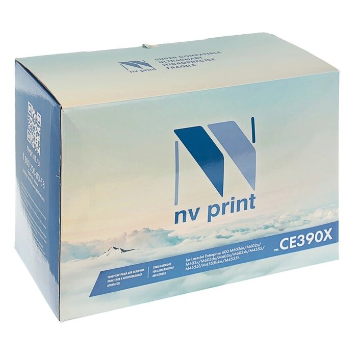 Картридж NV PRINT CE390X для HP LaserJet Enterprise 600 M602/M603/M4555 (24000k), черный от компании Интернет-гипермаркет «MALL24» - фото 1