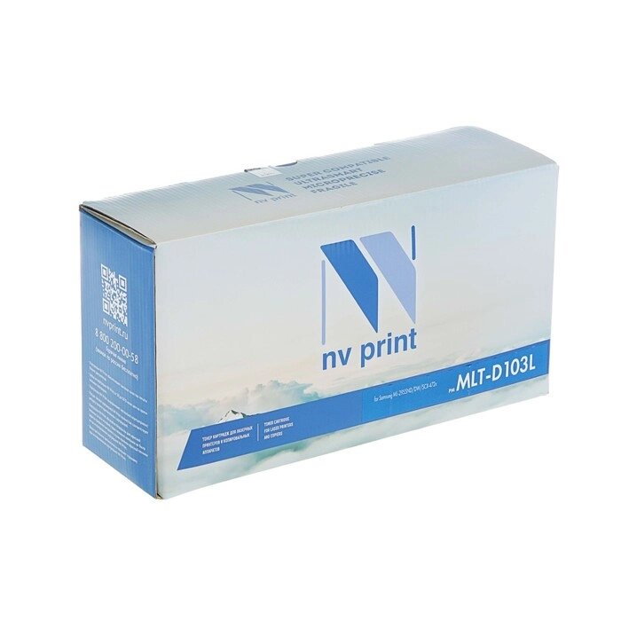 Картридж NV PRINT MLT-D103L для Samsung ML-2955ND/DW/SCX-472x (2500k), черный от компании Интернет-гипермаркет «MALL24» - фото 1