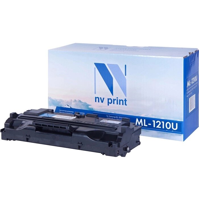 Картридж NV PRINT NV-ML-1210 Universal для Samsung, Xerox, Ricoh и Lexmark (2500k), черный от компании Интернет-гипермаркет «MALL24» - фото 1