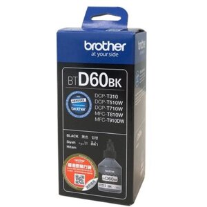 Картридж струйный Brother BTD60BK черный для Brother DCP-T310/T510W/T710W (108мл)