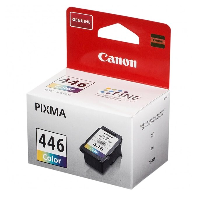 Картридж струйный Canon CL-446 8285B001 многоцветный для Canon MG2440/MG2540 от компании Интернет-гипермаркет «MALL24» - фото 1