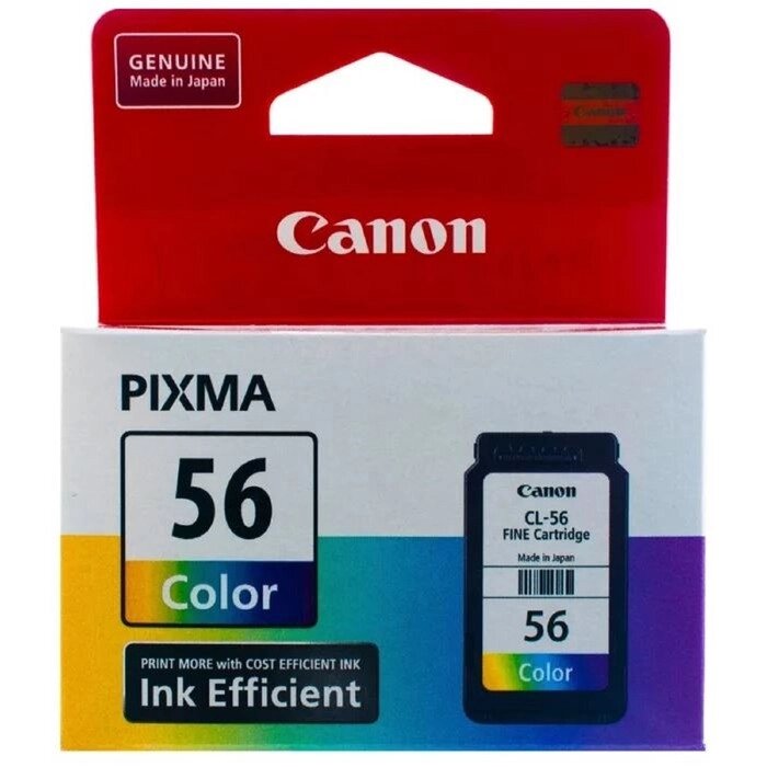 Картридж струйный Canon CL-56 9064B001 многоцветный для Canon Pixma E404/E464 от компании Интернет-гипермаркет «MALL24» - фото 1