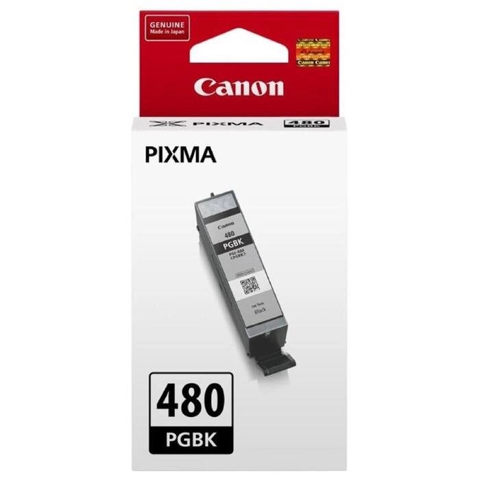 Картридж струйный Canon PGI-480 PGBK черный для Canon Pixma TS6140/TS8140TS/TS9140/TR7540 от компании Интернет-гипермаркет «MALL24» - фото 1
