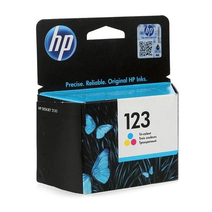 Картридж струйный HP 123 F6V16AE многоцветный для HP DJ 2130 (100стр.) от компании Интернет-гипермаркет «MALL24» - фото 1