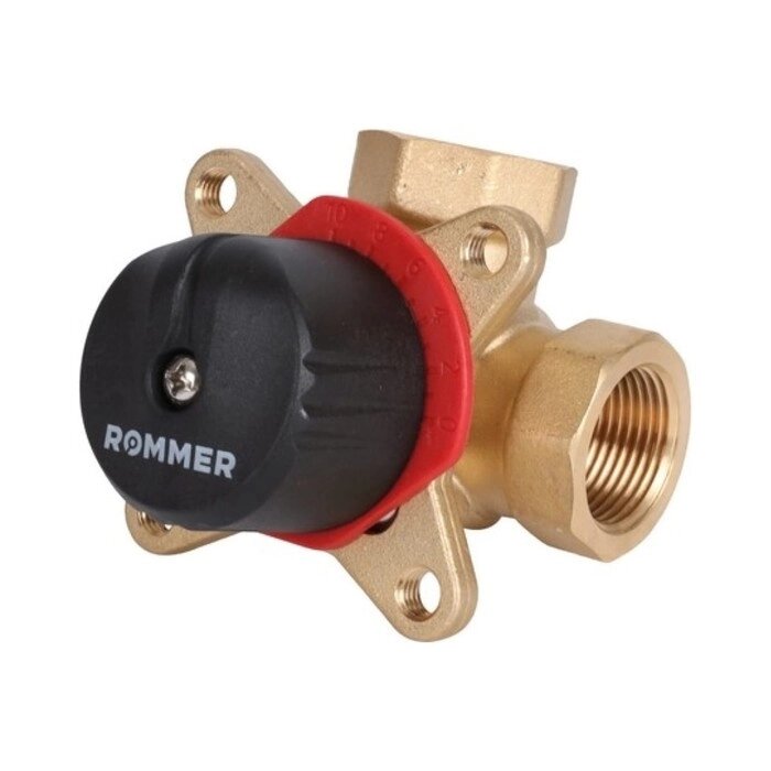 Клапан смесительный ROMMER RVM-0003-006320, 3/4", 3-х ходовой, KVs 6,3 от компании Интернет-гипермаркет «MALL24» - фото 1