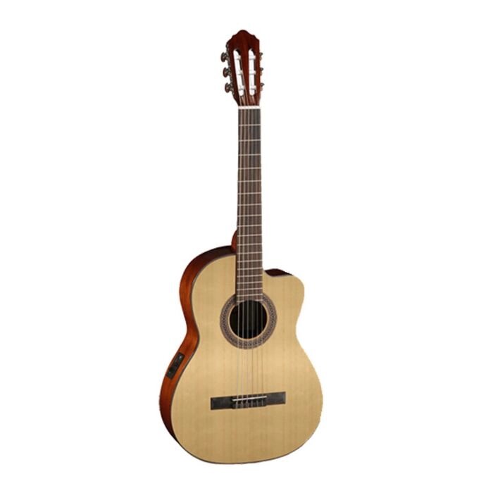 Классическая гитара Cort AC120CE-OP Classic Series  со звукоснимателем, с вырезом от компании Интернет-гипермаркет «MALL24» - фото 1