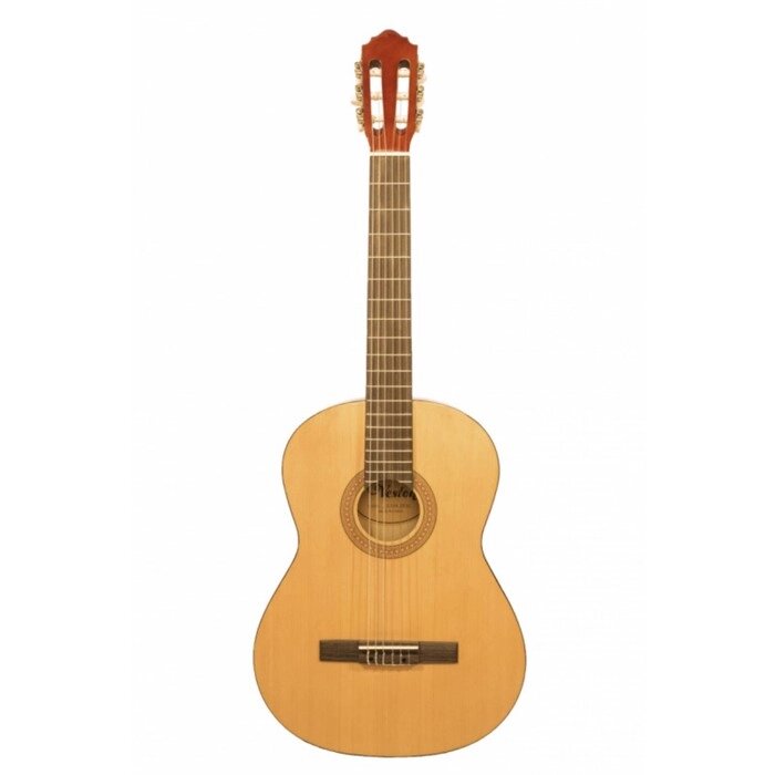 Классическая гитара VESTON C-50A SP/N 4/4, верхн. дека-ель, корпус-агатис, цвет натурал от компании Интернет-гипермаркет «MALL24» - фото 1