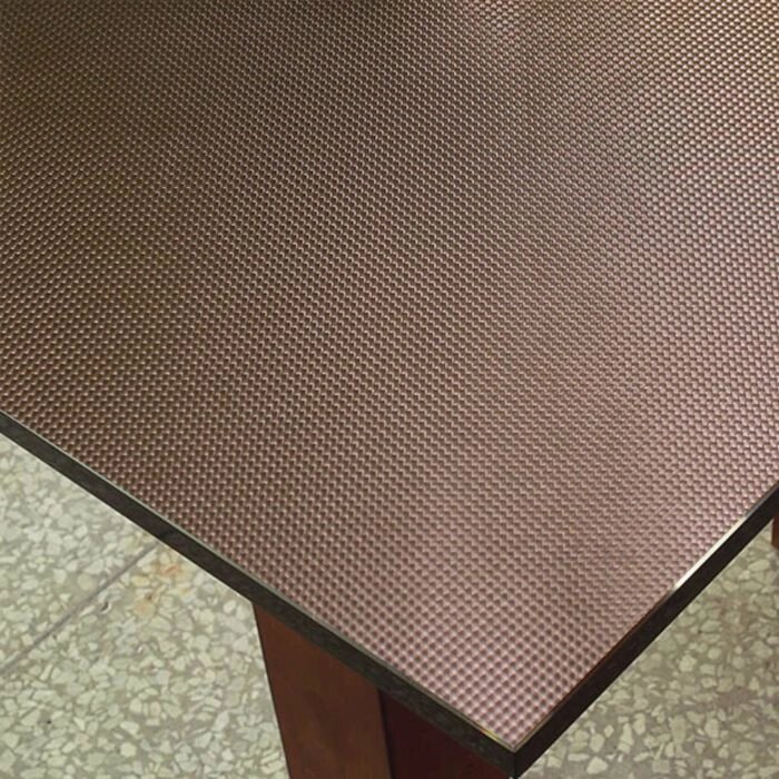 Клеёнка для стола Table Mat Metallic, кофе, 80 см, рулон 20 пог. м от компании Интернет-гипермаркет «MALL24» - фото 1